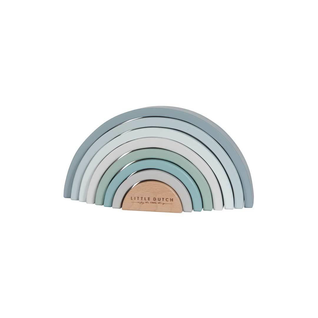 Lesena mavrica Blue, Little Dutch Wooden Rainbow Blue 1