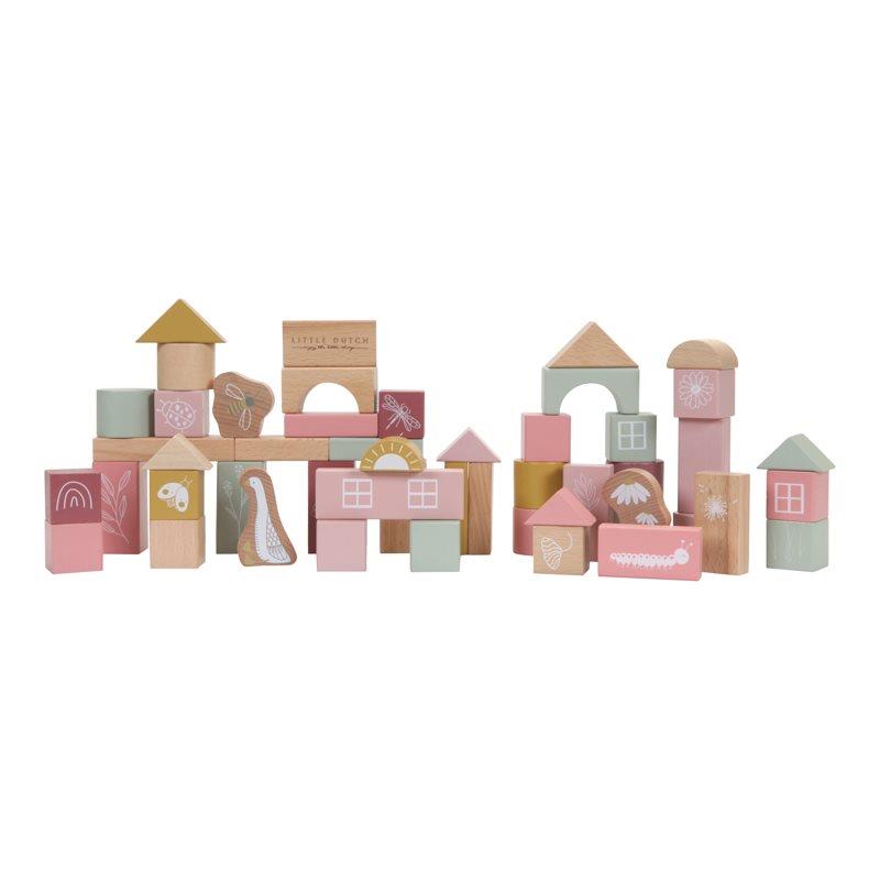 bouwblokken in ton roze Kocke za gradnjo Little Dutch, Little Goose Pink 1