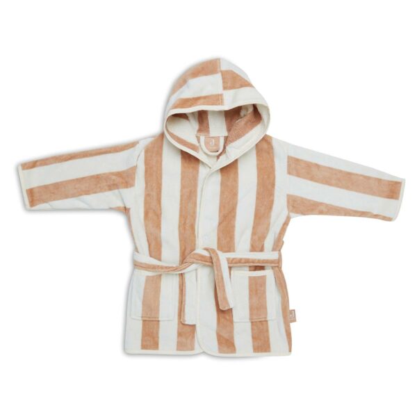 Koplani plašč Stripe Terry Biscuit