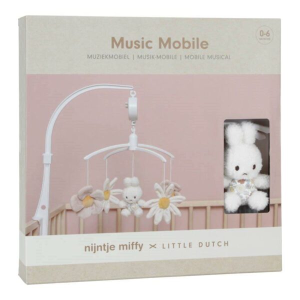 Little Dutch miffy glasbeni vrtiljak Vintage Little Flowers - Image 5