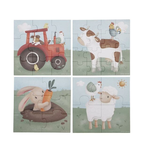 Puzzle Little Farm 4v1 - Image 4