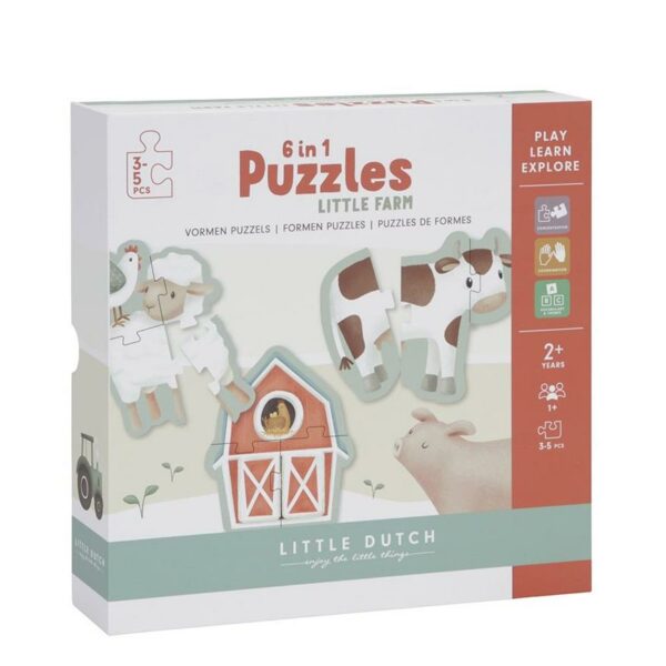Puzzle Little Farm 6v1