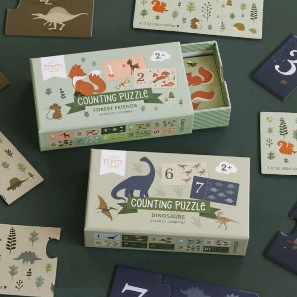 Sestavljanka s števili Dinosaurs - Image 3