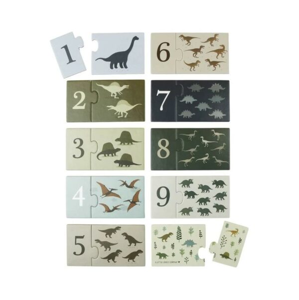 Sestavljanka s števili Dinosaurs - Image 4