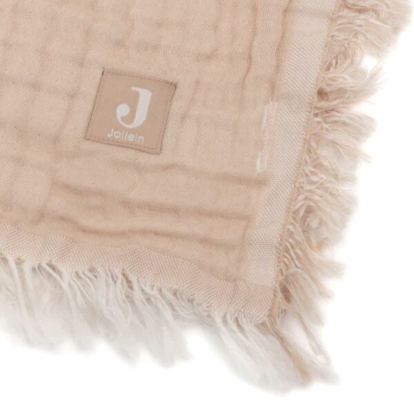 Tetra odeja z resicami Blush 75 x 100 cm - Image 3