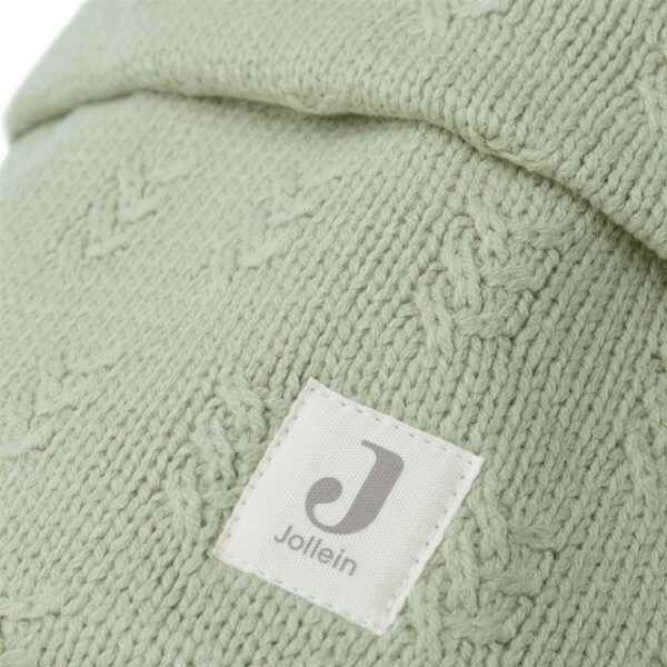 Košara za previjalno mizo Grain Knit Olive Green - Image 4