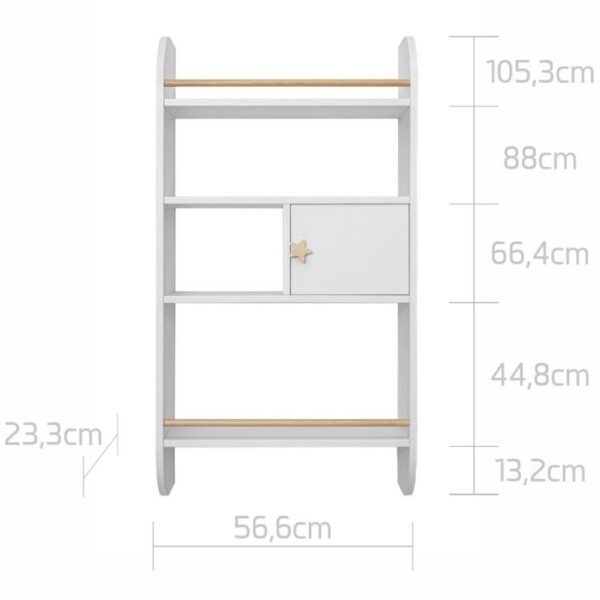 Stenski regal Isabella Beige - Image 5
