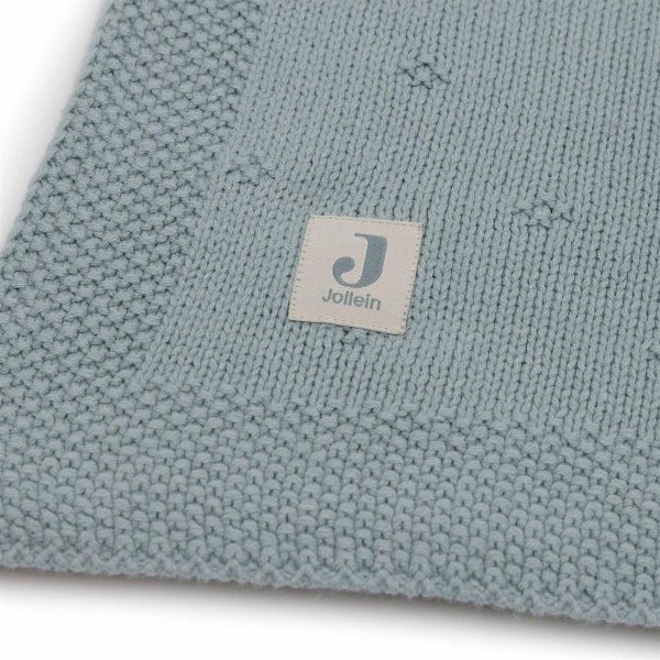 Odeja 100 x 150 cm Cosy Knit Sea Green - Image 5