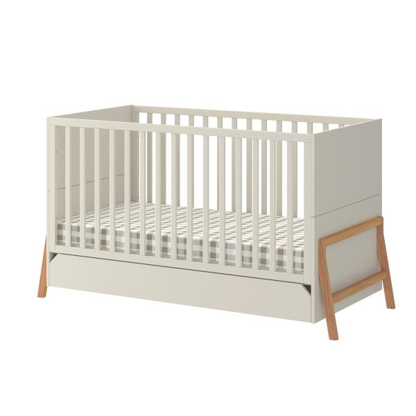 Postelja / Otroška posteljica s predalom Isabella Beige 70x140 cm - Image 2