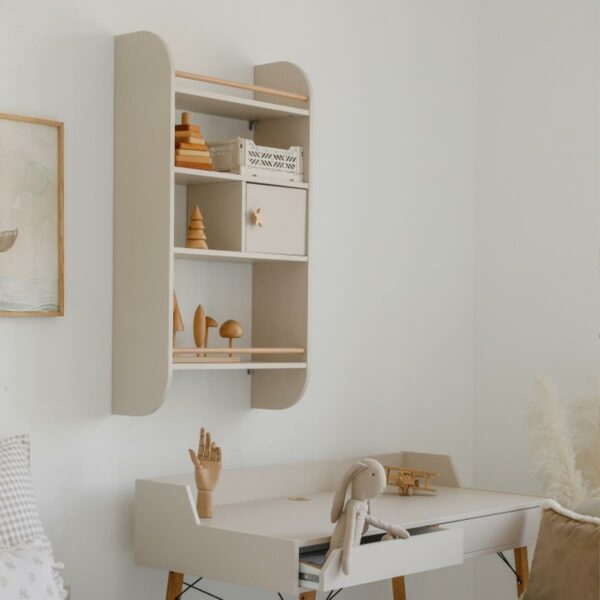 Stenski regal Isabella Beige
