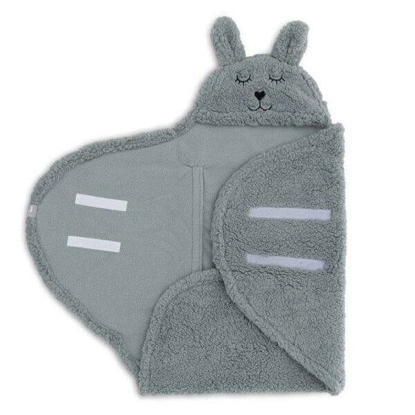 Odeja za dojenčka Bunny Sea Green - Image 2