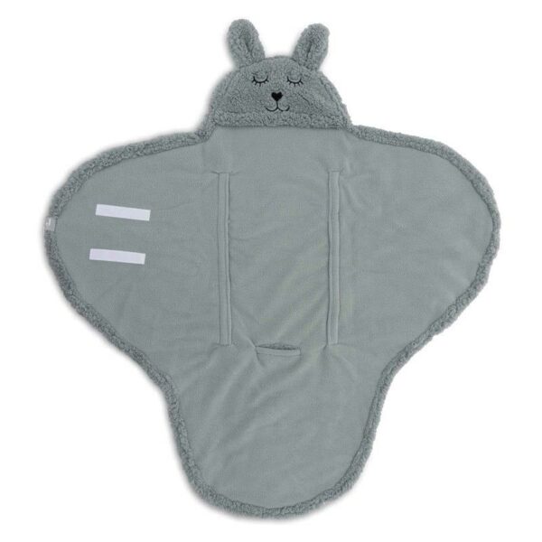 Odeja za dojenčka Bunny Sea Green - Image 3